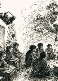 Pendidikan sekolah itu, sesungguhnya hanyalah mengadopsi nilai-nilai sang penindas