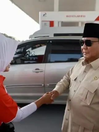 Deg-degan Bertemu Prabowo, Petugas SPBU Ini Jadi Saksi Sejarah Peluncuran B50