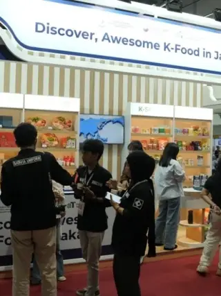 Bukan Cuma Ramen, Korea Pamerkan Ginseng, Peach, hingga Produk Halal di Jakarta