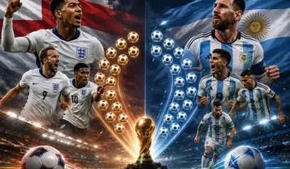 Tembok Inggris vs Agresivitas Argentina: Siapa yang Layak ke Final?