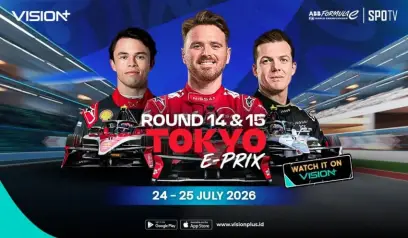 Formula E Tokyo 2026 Siap Digelar, Simak Jadwal dan Streaming di VISION+