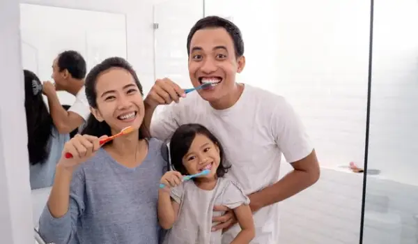 Ilustrasi Menyikat Gigi. Foto: Onua Images/Shutterstock
