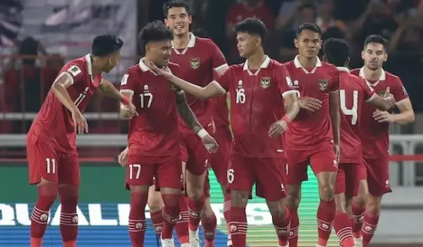 Selebrasi Timna Indonesia