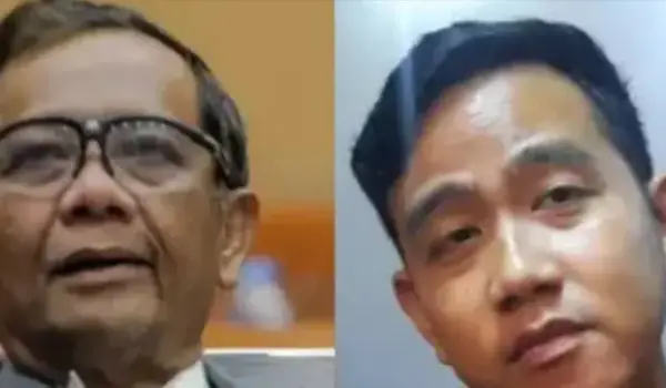 Kolase Gibran dan Mahfud