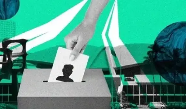 Ilustrasi pencoblosan