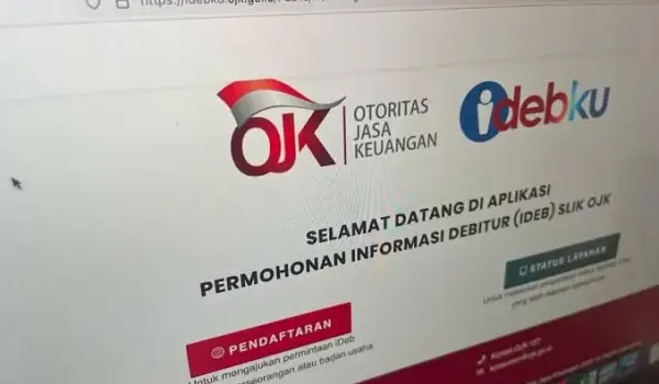 Aplikasi BI Checking atau SLIK OJK (idebku.ojk.go.id)