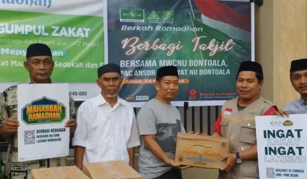 NU Bontoala Gelar Halaqah Ramadan di Masjid Al Fattah