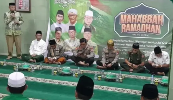 Meriahnya Acara Puncak Halaqah Ramadan PCNU Makassar di Masjid Darul Ma'arif