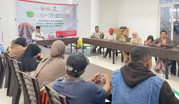 Warga Mariso dan Tamalate jadi Target Penyaluran Zakat Fitrah oleh DKM 99 Asmaul Husnah