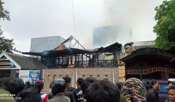 Kebakaran di Toddopuli Makassar