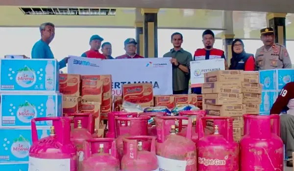 Pertamina Patra Niaga Sulawesi Sigap Salurkan Bantuan Bencana Banjir di Kabupaten Luwu