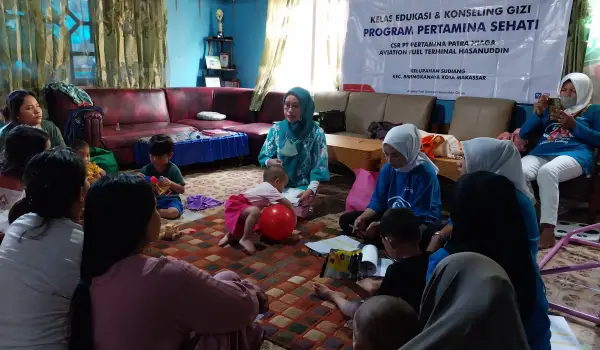 Cegah Balita Kurang Gizi, Pertamina Patra Niaga Sulawesi Edukasi Kelompok Binaan