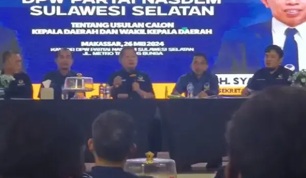 Pasangan Andi Sudirman-Fatmawati Rusdi Jadi Paslon yang Diusulkan NasDem Sulsel