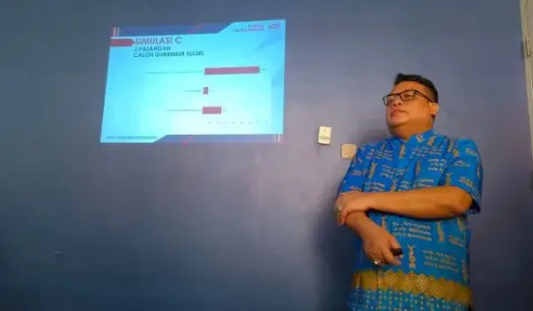 Konferensi pers lembaga survei IPI