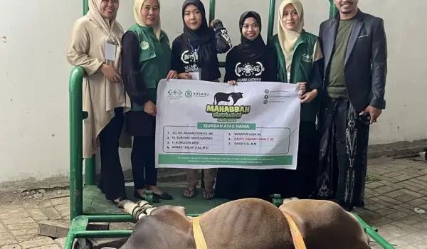 Lazisnu Makassar Qurban 24 Ekor Sapi, 1 Kambing