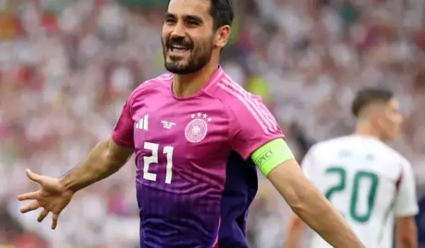 Selebrasi gol Ilkay Gundogan, Kapten Jerman ke gawang Hungaria (instagram.com/euro2024)