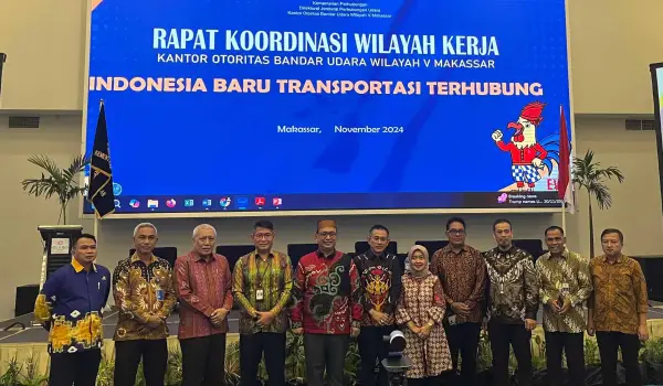 Rapat Koordinasi Wilayah, Kantor Otorita Bandar Udara Wilayah V Makassar, Rabu, 20 November 2024