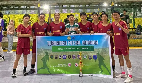 Foto bersama tim UKM Sport Unifa (Sumber : Humas Unifa)
