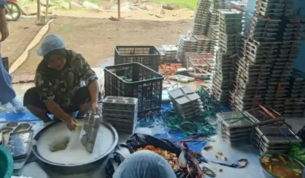 Kondisi Dapur MBG Sinar Reski Jaya.