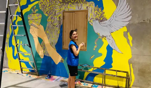 Baby Natalia on Work