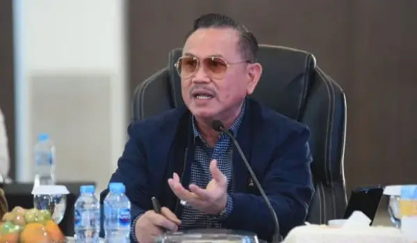 Anggota Komisi III DPR RI Fraksi Partai Demokrat Irjen Pol (P) Drs. Frederik Kalalembang saat melakukan Kunspek di Lampung