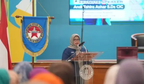 Direktur Keuangan Semen Tonasa Sulaiha Muhyiddin.