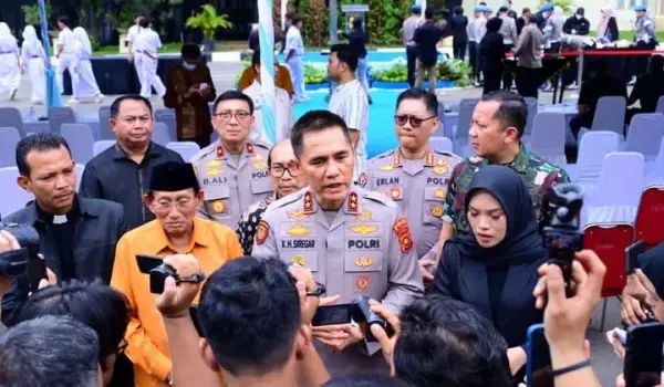 Kapolda Jambi, Irjen Krisno Halomoan Siregar.