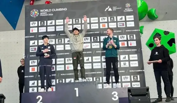 Atlet panjat tebing Indonesia, Putra Tri Ramadani.