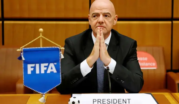 Presiden FIFA Gianni .