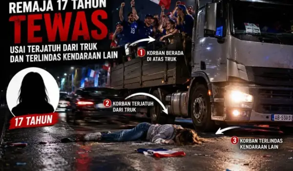 Perayaan kemenangan Prancis di perempat final Piala Dunia 2026 berubah menjadi duka / Foto: Ilustrasi AI
