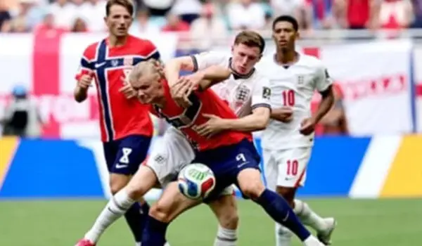 Norwegia vs Inggris.