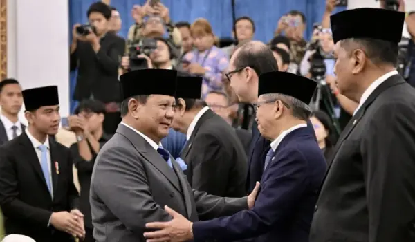 Presiden Prabowo Subianto melantik 26 anggota Wantimpres.