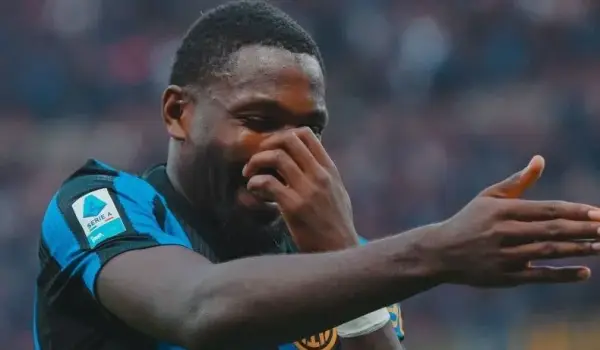 Penyerang Inter Milan Marcus Thuram.