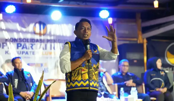 Ketua DPW NasDem Sulsel, Syaharuddin Alrif.