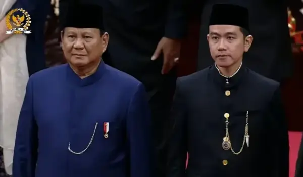 Prabowo Subianto dan Gibran Rakabuming Raka.