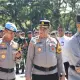 Kapolres Yudi Frianto Ikuti Gelar Pasukan Ops Mantap Brata, Siap Sukseskan Pemilu 2024