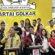 Ketua Umum PSI Kaesang Pangarep menyambangi Kantor DPP Partai Golkar