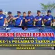 Peduli Lingkungan, Satpolairud Polres Pelabuhan Makassar Gelar Bersih Pantai Sabut HUT Polairud ke 73