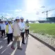 Presiden Tinjau Lapangan Upacara di IKN, Pastikan Kesiapan HUT Ke-79 RI