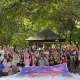 Semangat "Gompo Mairo" IKA Akuntansi Unhas di Pantai Bosowa