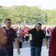 "Ratusan ASN Pemkot Makassar Ramaikan Senam Sehat Massal Porseni 2025, Sebagai Rangkaian HUT Kemerdekaan RI ke 80"
