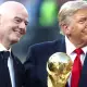 Presiden FIFA dan Presiden Amerika Serikat Donald Trump.