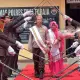 AKBP Budi Hermawan bersama istrinya, Ny. Juni Budi.