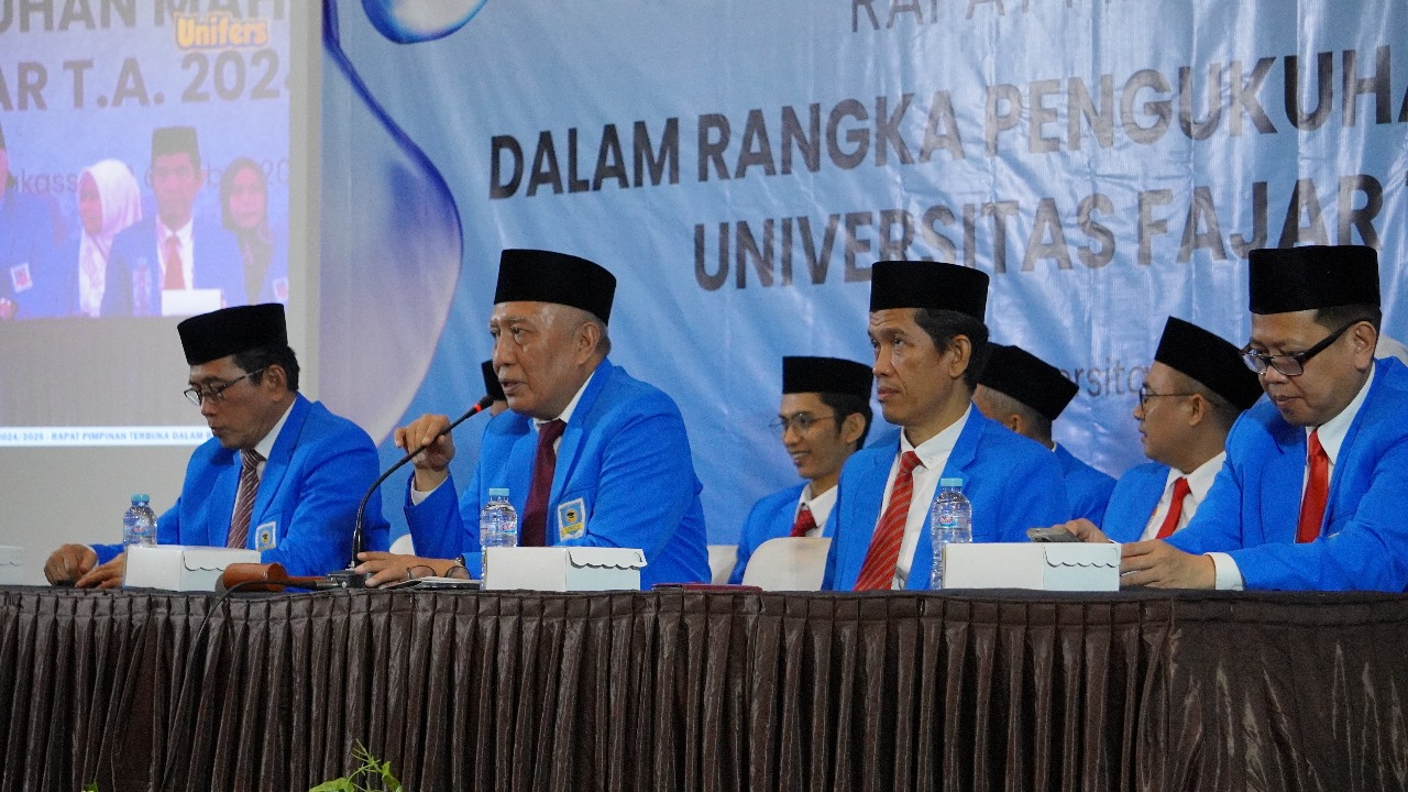 Langkah Awal Menuju Kesuksesan: Pengukuhan Mahasiswa Baru Universitas Fajar 2024