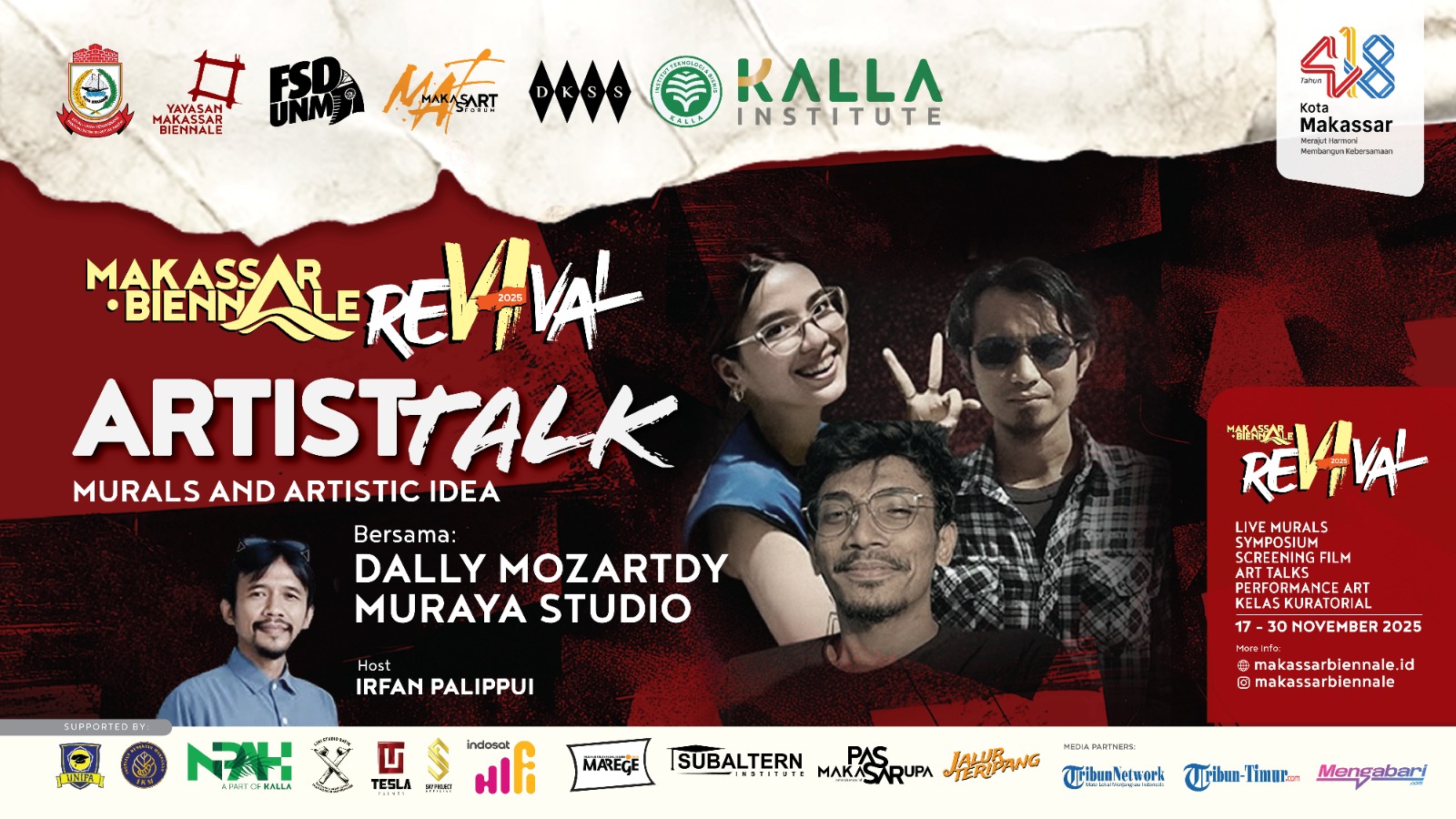 Makassar Biennale 2025: "Menyuntikkan" Nyawa pada Beton, Menghidupkan Tradisi di Tengah Modernitas