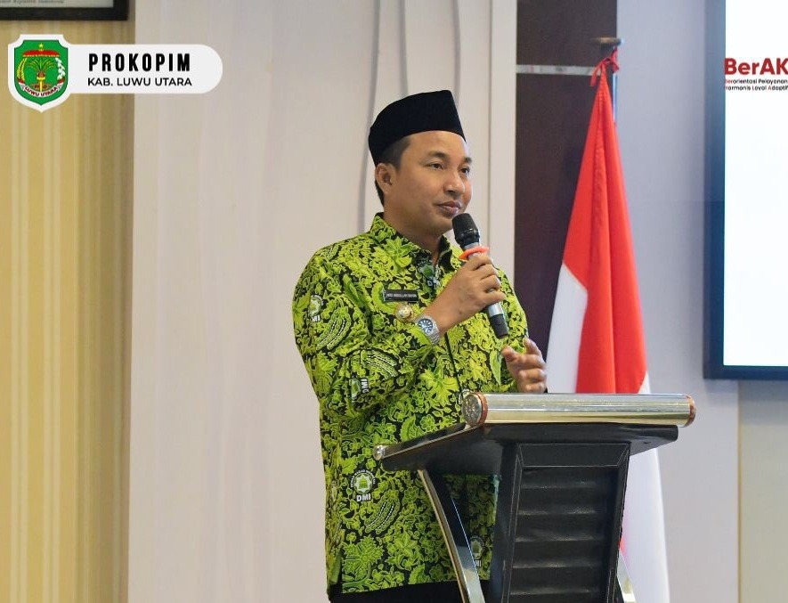 Andi Rahim Resmi Pimpin DMI Luwu Utara, Canangkan Kolaborasi Bupati se-Sulsel untuk Memajukan Masjid