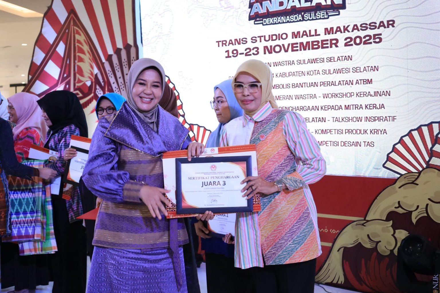 Selain Raih Tiga Juara, Produk UMKM Bulukumba Raup Omzet Puluhan Juta di Expo Kreatif Andalan Sulsel 2025