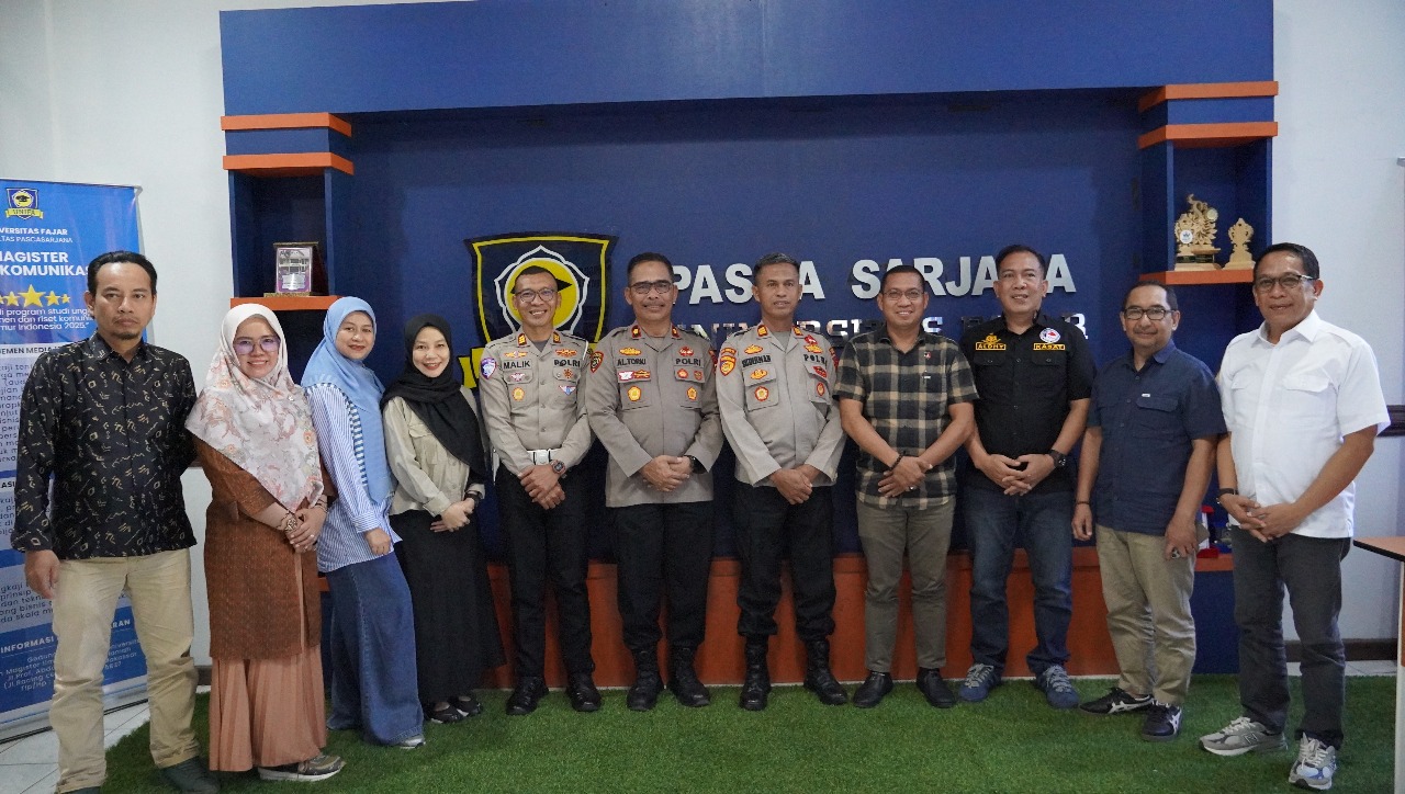 Pererat Sinergi, Wakapolres Takalar dan Jajaran Kunjungi Pascasarjana UNIFA
