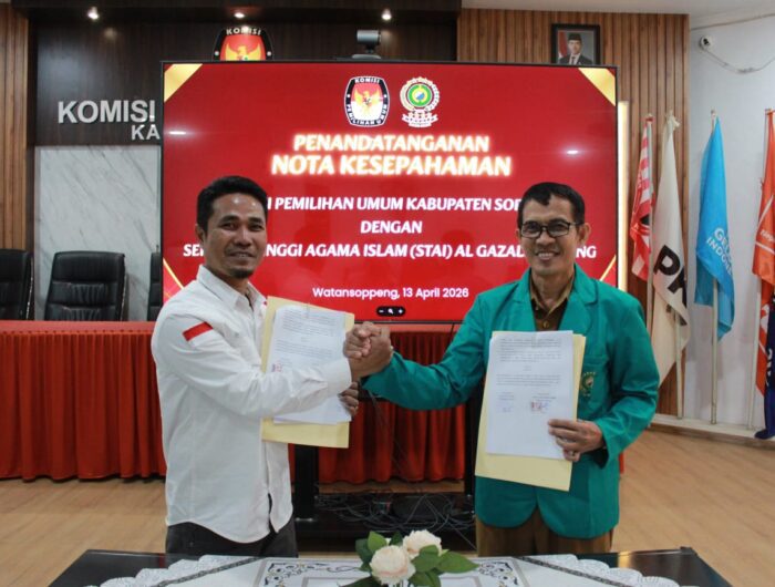 KPU Soppeng Gandeng STAI Al Gazali, Kampus Kini Jadi Garda Depan Edukasi Demokrasi