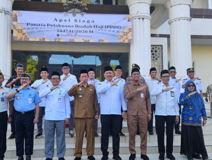 Apel Siaga PPIH Makassar: 16.750 Jemaah dari 8 Provinsi Siap Diberangkatkan